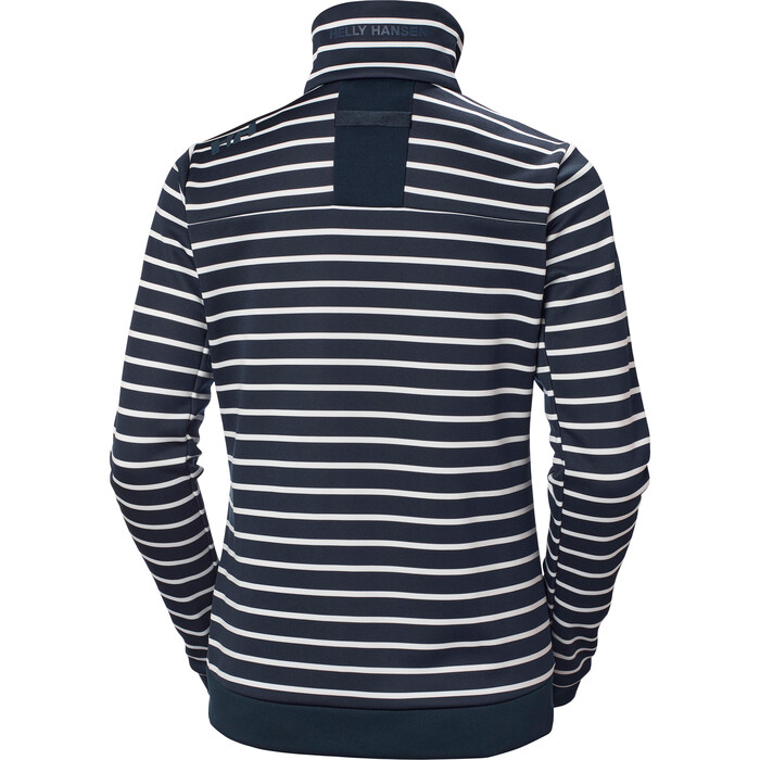 Helly Hansen Frauen Crew Fleece 2024 Jacke 30357 - Navy Stripe